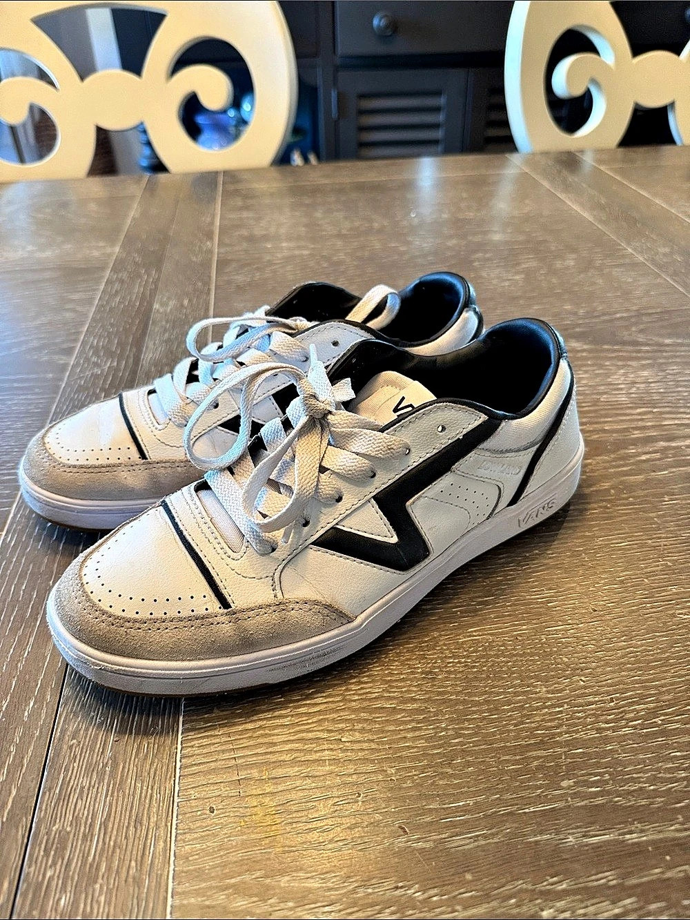 Vans Sero Low Land CC JMP R Court true White & Black Sneakers US men’s 8